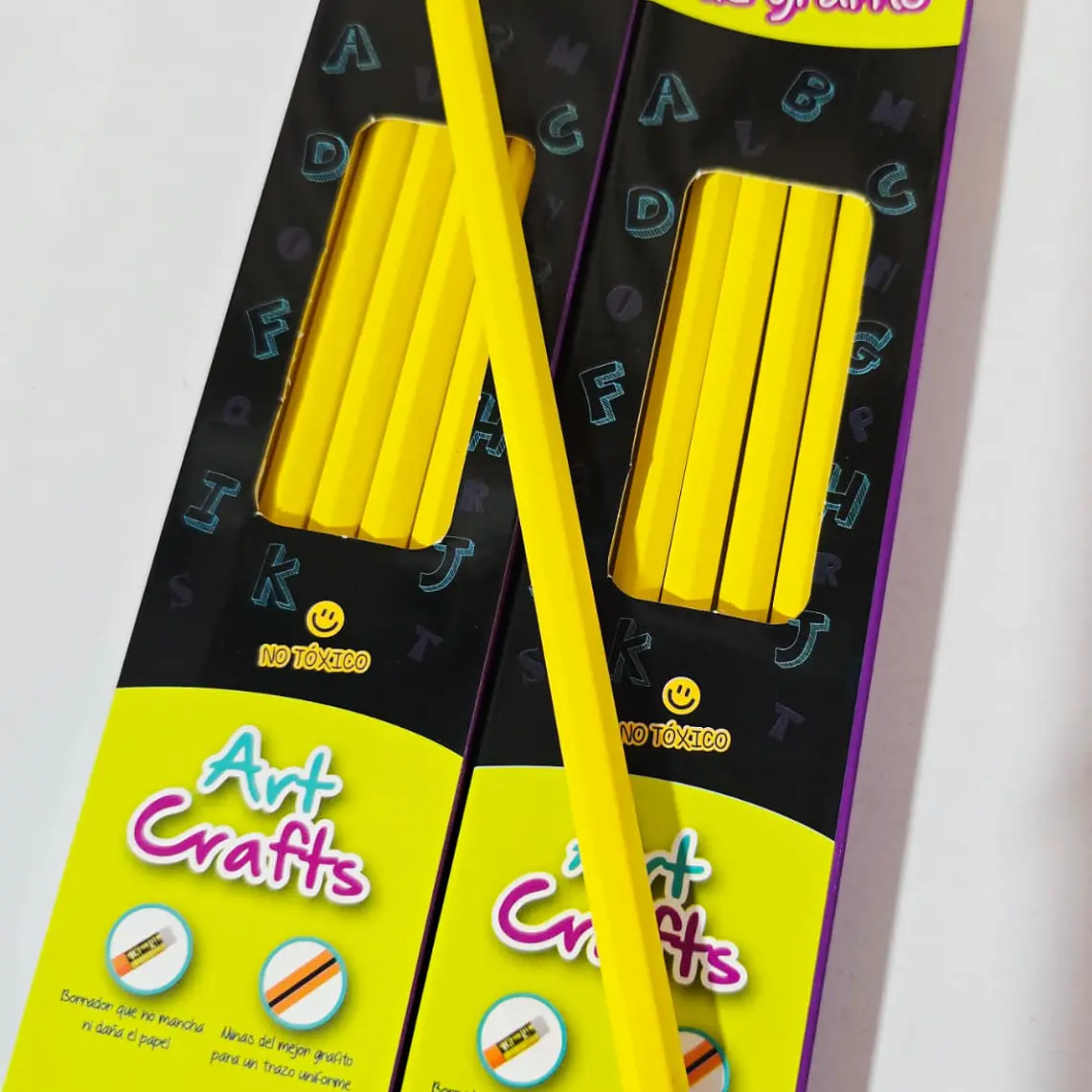 CAJITA CON 12 LÁPICES DE GRAFITO MOD# 742030716 ✏️ 2