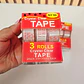PAQ. DE 3 DIUREX CON DISPENSADOR MOD# TK-918J - Miniatura 1