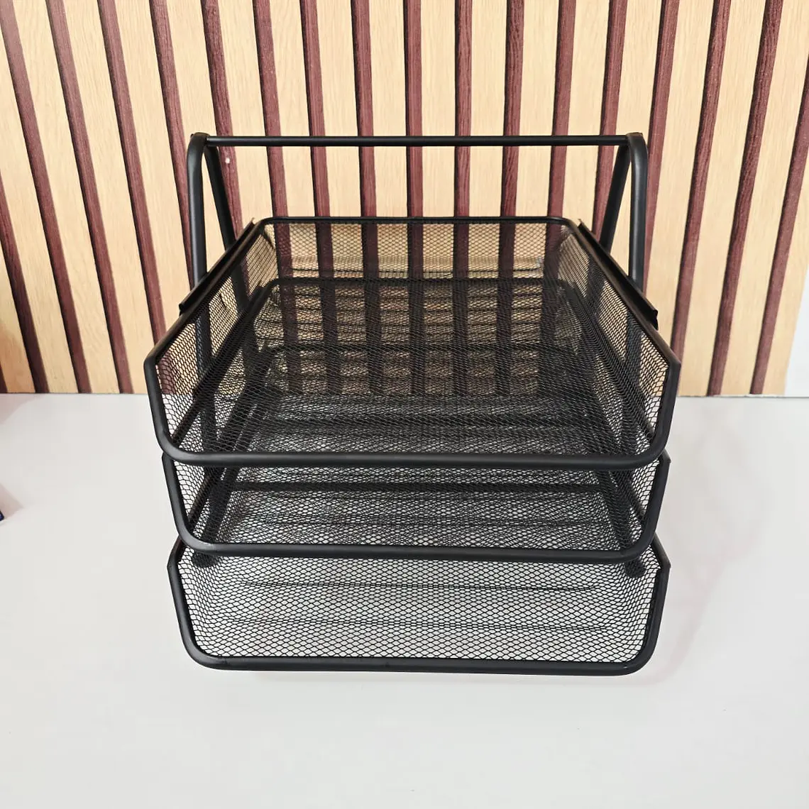 ORGANIZADOR PARA ESCRITORIO DE 3 NIVELES MOD# SN-012J 3