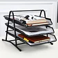 ORGANIZADOR PARA ESCRITORIO DE 3 NIVELES MOD# SN-012J - Miniatura 1