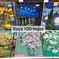 (RAYAS) LIBRETA PROFESIONAL VANGOGH 100 HOJAS PASTA DURA  TITIKO MOD # TK-0138BJ - Miniatura 1