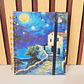 (RAYAS) LIBRETA PEQUEÑA CON 100 HOJAS DISEÑO VANGOGH MOD# TK-0159BJ - Miniatura 4