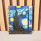 (CUADROS) LIBRETA PEQUEÑA CON 100 HOJAS DISEÑO VANGOGH MOD# TK-0161BJ - Miniatura 1