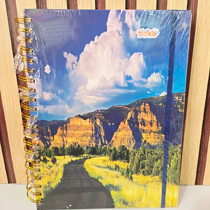(CUADROS) LIBRETA PROFESIONAL CON 200 HOJAS MOD# TK-0137BJ