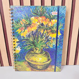 (CUADROS) LIBRETA PROFESIONAL CON 100 HOJAS MOD# TK-0150BJ