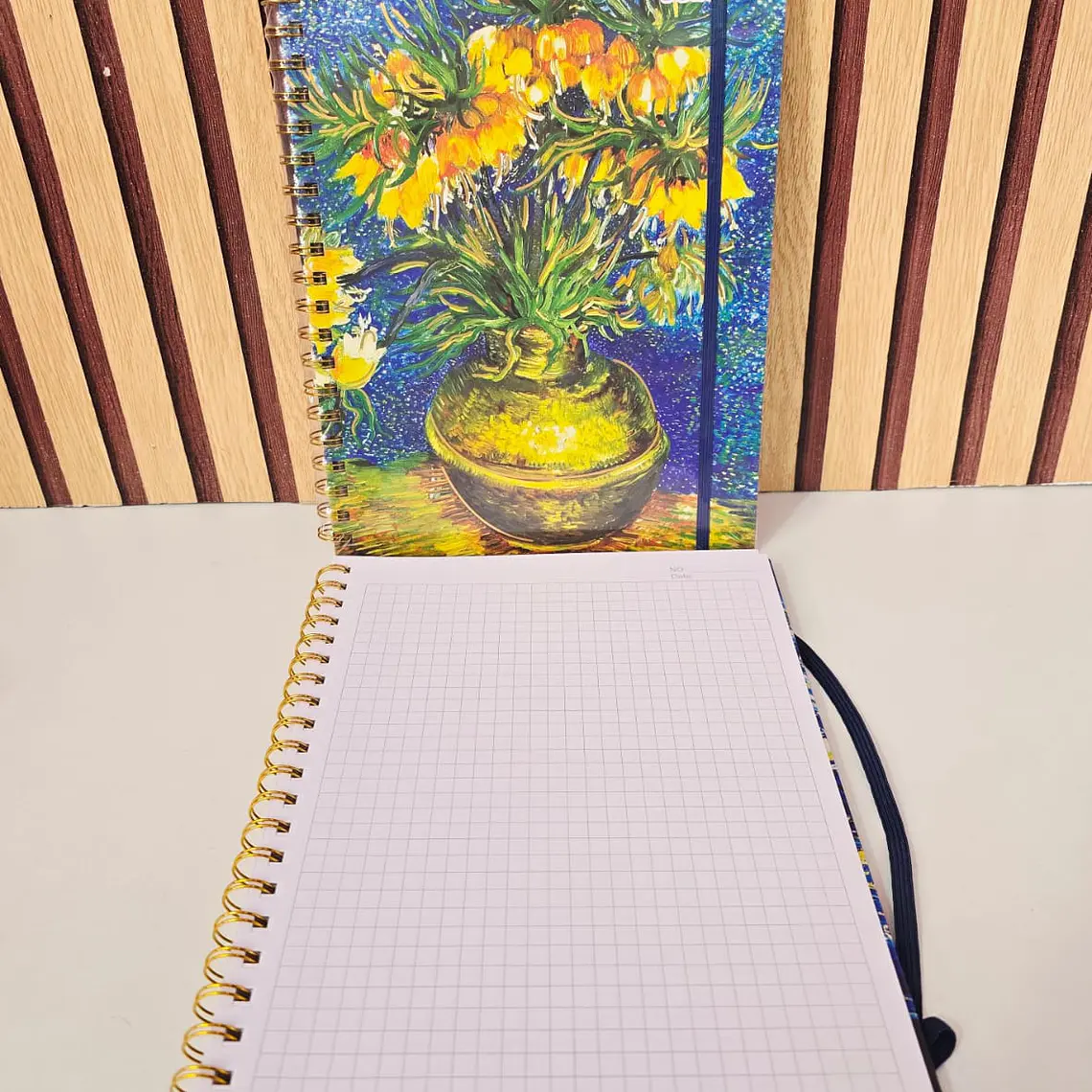 (CUADROS) LIBRETA PROFESIONAL CON 100 HOJAS MOD# TK-0150BJ 7