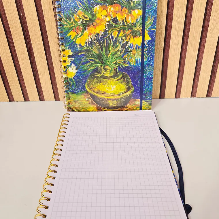 (CUADROS) LIBRETA PROFESIONAL CON 100 HOJAS MOD# TK-0150BJ 7