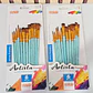 SET DE 12 PINCELES AZUL CIELO MOD# B-9013YH - Miniatura 1