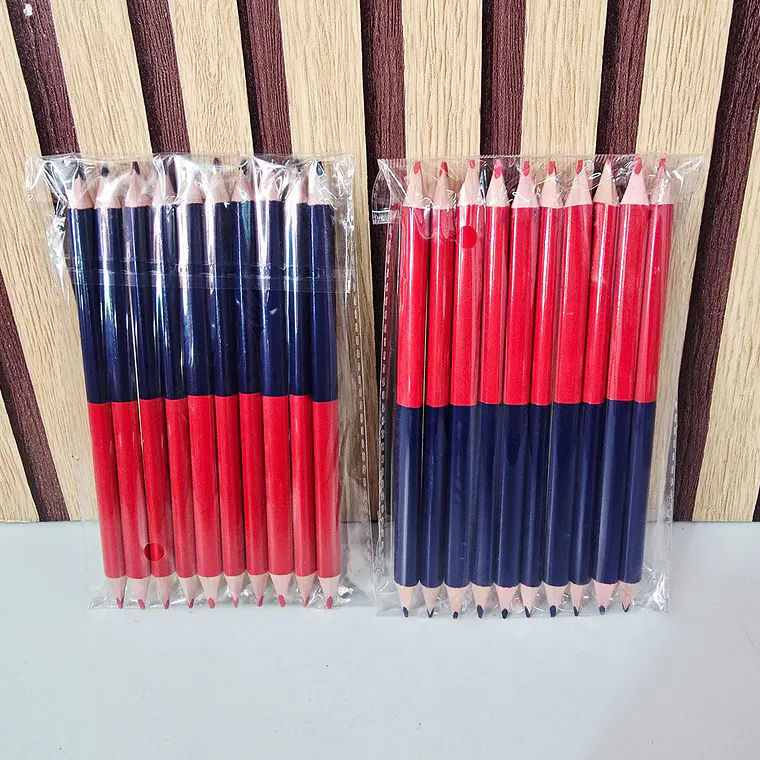 PAQ CON 10 LÁPIZ BICOLOR 1
