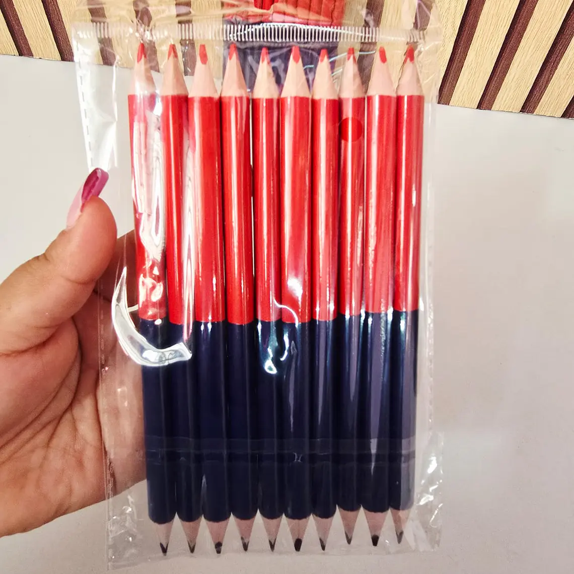 PAQ CON 10 LÁPIZ BICOLOR 2