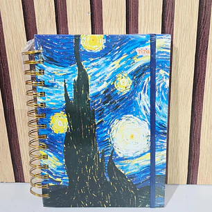 (RAYAS) LIBRETA MEDIANA CON 200 HOJAS MOD# TK-0163BJ