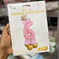 SET DE GLOBOS COLOR ROSA CON GLOBOS Y  CORONITA  MOD# 62017-62026👑 - Miniatura 9