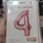 GLOBO ROSA MYLAR 32