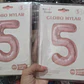 GLOBO ROSA MYLAR 32
