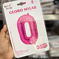 GLOBO COLOR METÁLICO FIUSHA DE MYLAR/80CM MOD# 52215-52224 - Miniatura 2