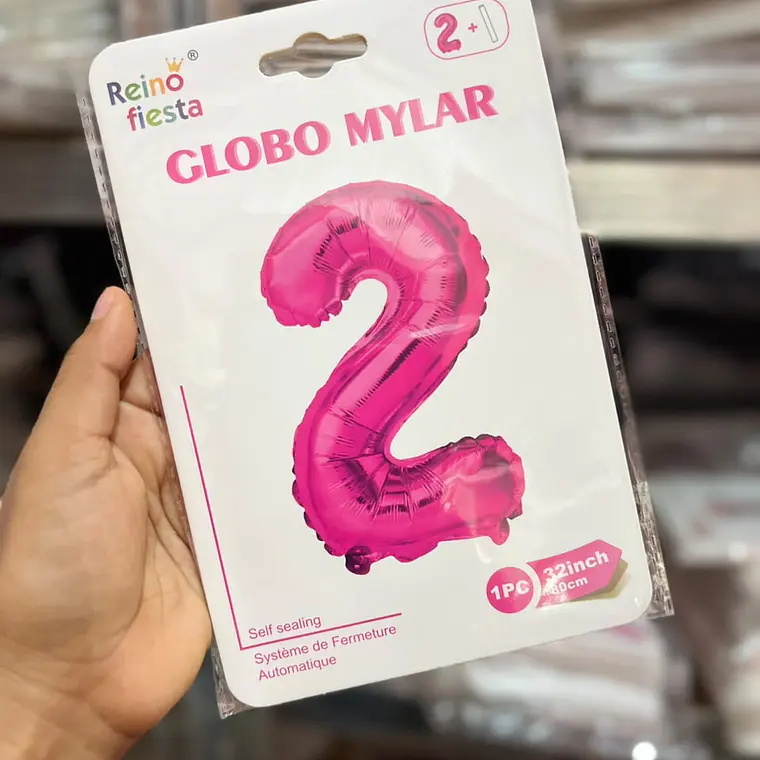 GLOBO COLOR METÁLICO FIUSHA DE MYLAR/80CM MOD# 52215-52224 4