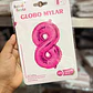 GLOBO COLOR METÁLICO FIUSHA DE MYLAR/80CM MOD# 52215-52224 - Miniatura 10