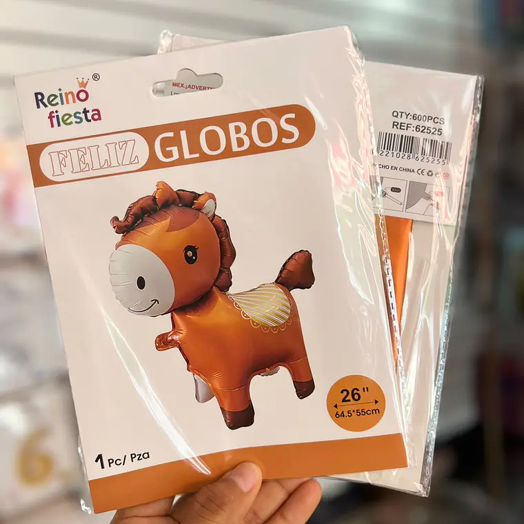 GLOBOS INFANTILES DISEÑO ANIMALITOS 26-28