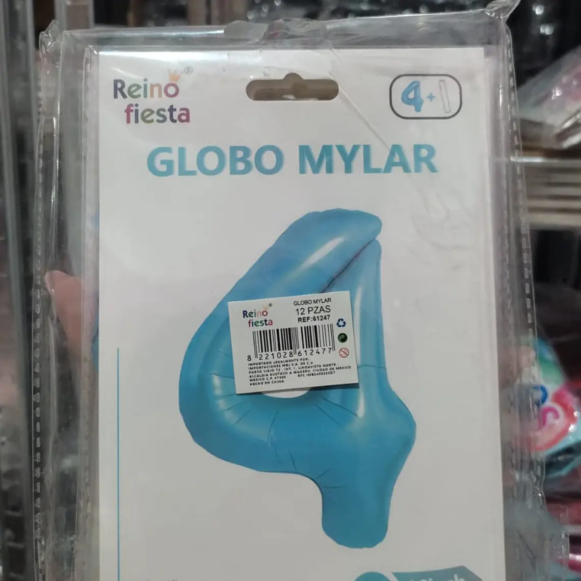GLOBO TAMAÑO 16