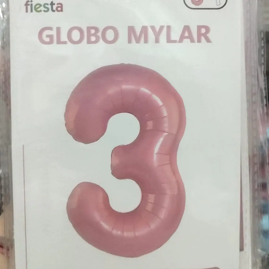 GLOBO ROSA MYLAR 32
