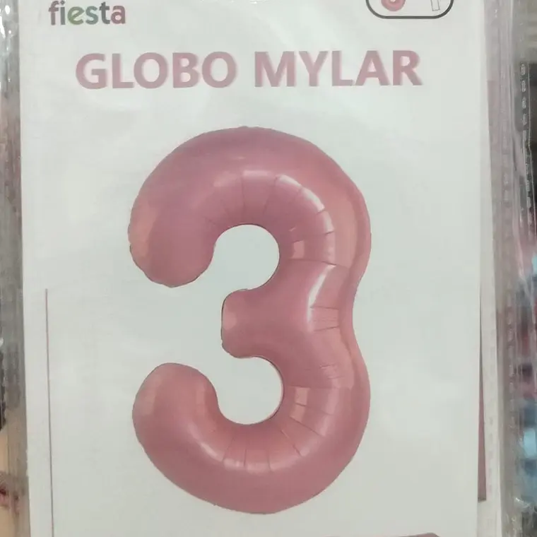 GLOBO ROSA MYLAR 32