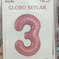 GLOBO ROSA MYLAR 32
