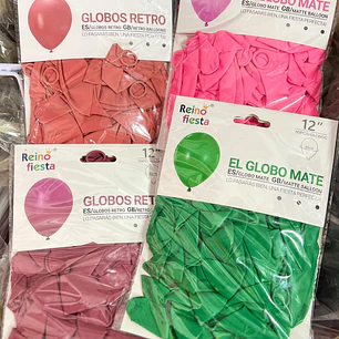 BOLSA CON 50 GLOBOS  12