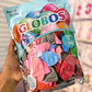 BOLSA CON 50 GLOBOS DE COLORES 12