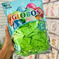 BOLSA CON 50 GLOBOS DE COLORES 12
