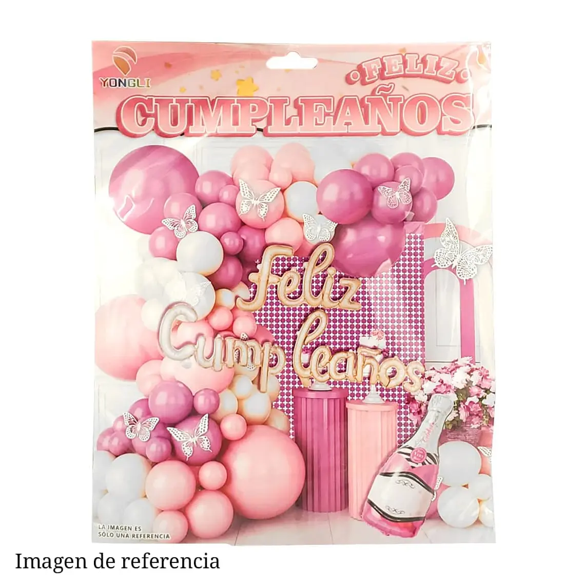 SET DE GLOBOS VARIOS DISEÑOS (FELIZ CUMPLEAÑOS) PARA DECORAR MOD# 61680-61688 6