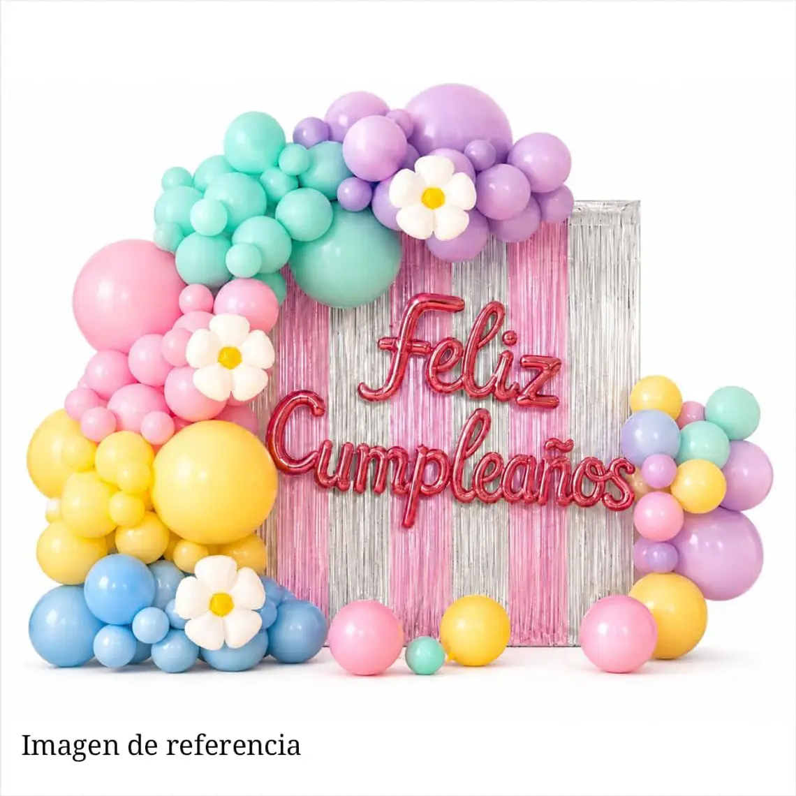 SET DE GLOBOS VARIOS DISEÑOS (FELIZ CUMPLEAÑOS) PARA DECORAR MOD# 61680-61688 7