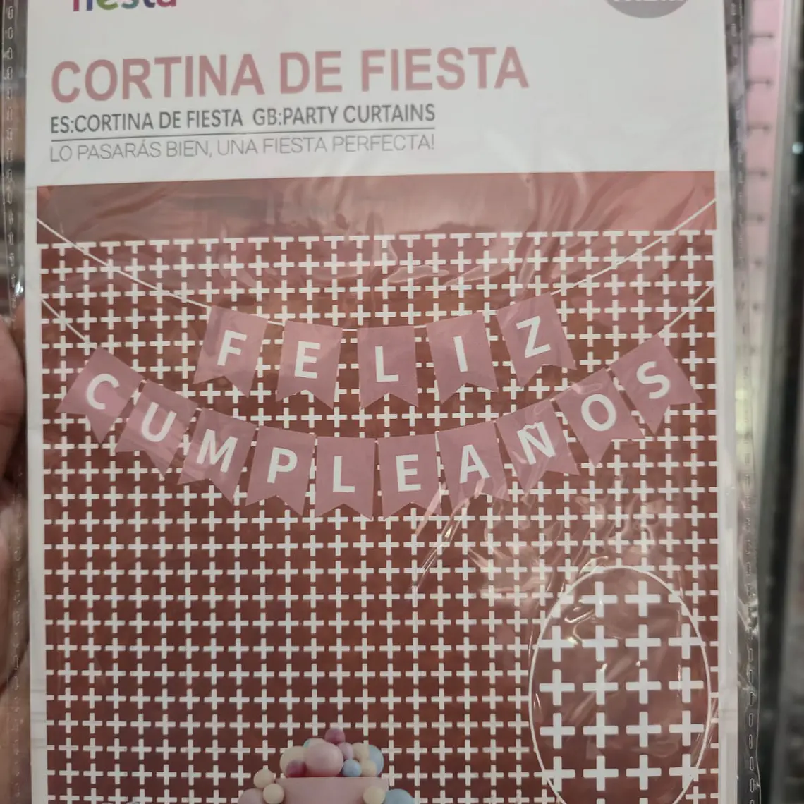 CORTINA METÁLICA PARA FIESTA 1 X 2M 3