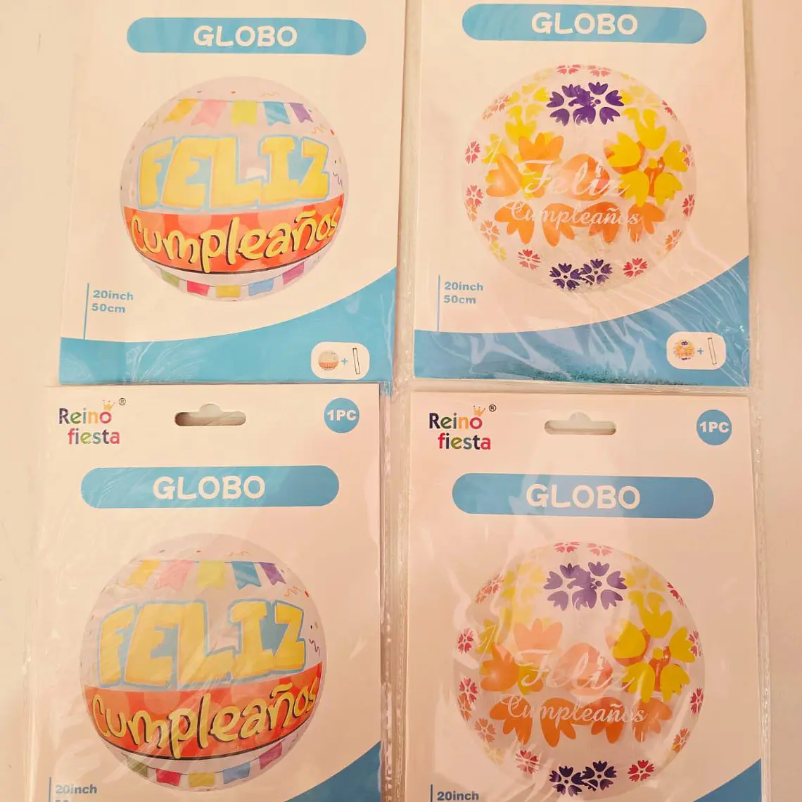 GLOBO TAMAÑO 20