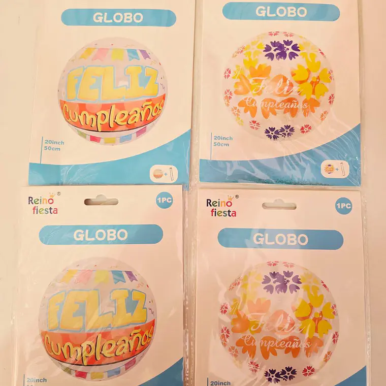 GLOBO TAMAÑO 20