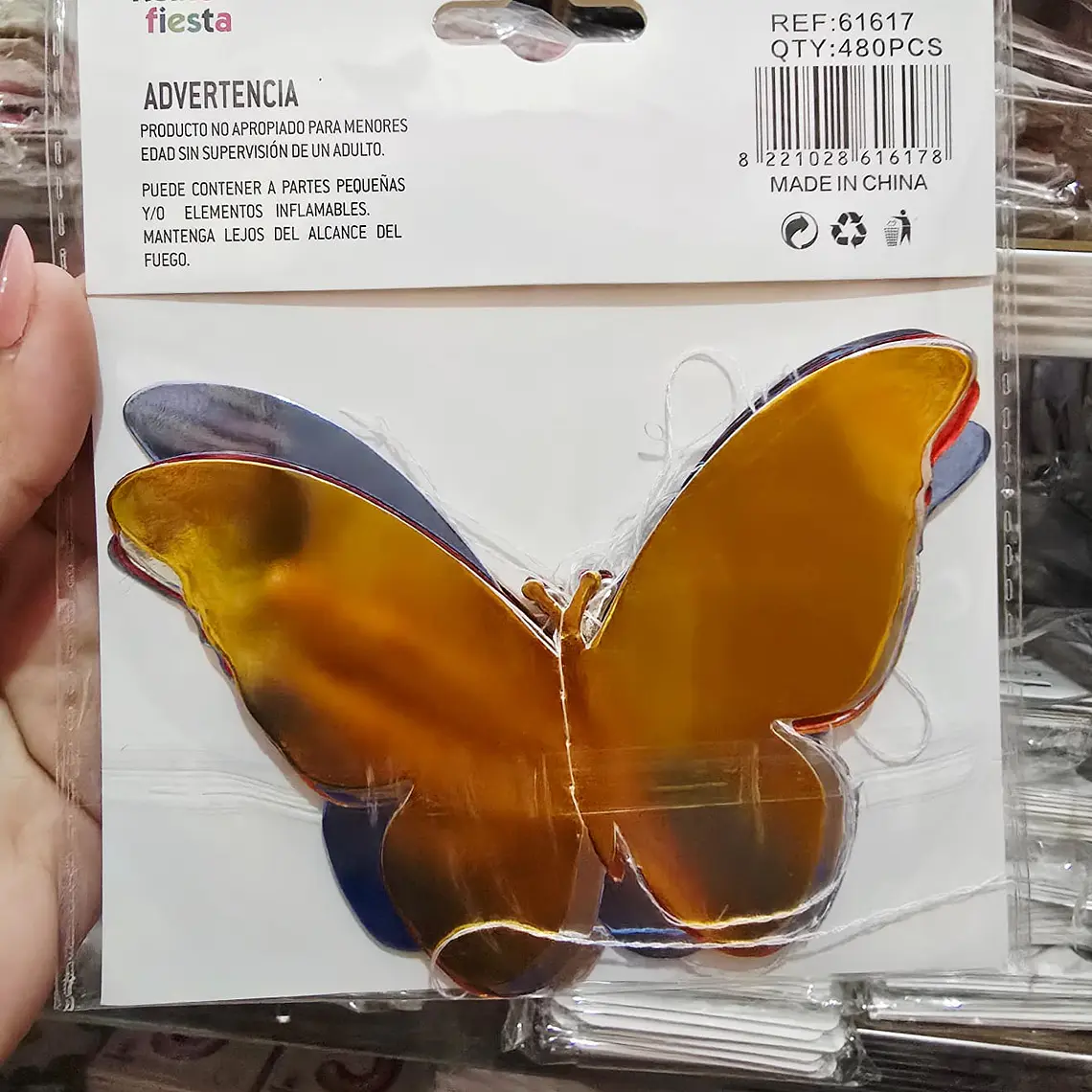 TIRA COLGANTE PARA DECORAR 3M MOD# 61617-61619 2