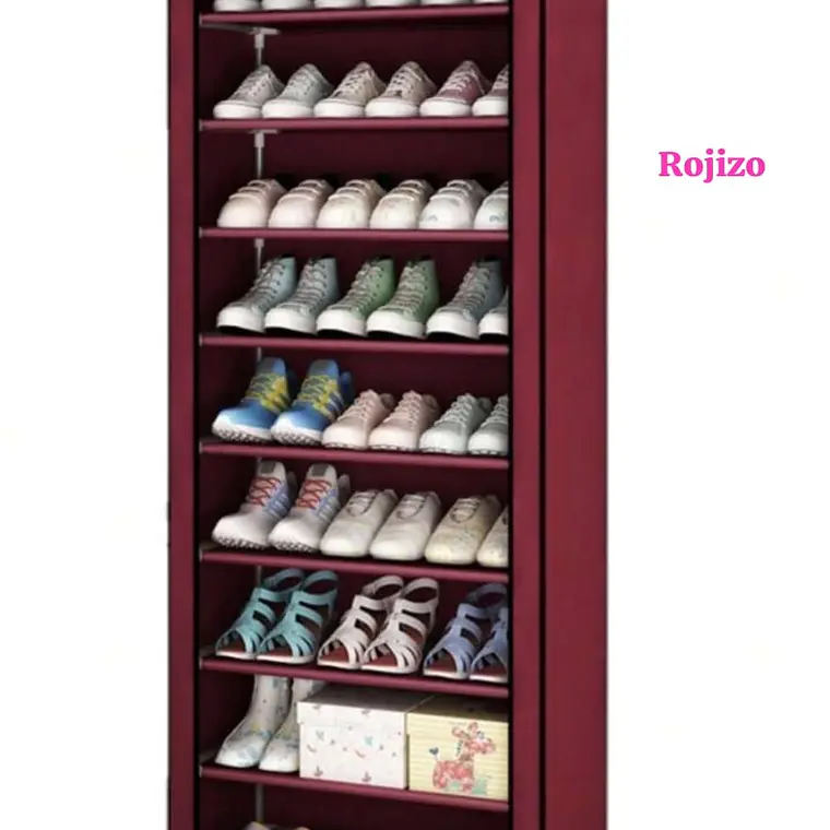 💋ORGANIZADOR  PARA ZAPATOS 9 NIVELES CON FORRO MOD# ZTA66 4