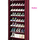 💋ORGANIZADOR  PARA ZAPATOS 9 NIVELES CON FORRO MOD# ZTA66 - Miniatura 4