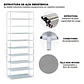 💋ORGANIZADOR  PARA ZAPATOS 9 NIVELES CON FORRO MOD# ZTA66 - Miniatura 9