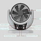 VENTILADOR DE 6 PULGADAS RECARGABLE CON PANEL SOLAR Y FOCO MOD# GD-8025 - Miniatura 4