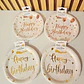 PAQ. DE 10 PLATOS DE PAPEL HAPPY BIRTHDAY MOD#60902-60906 - Miniatura 1