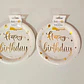 PAQ. DE 10 PLATOS DE PAPEL HAPPY BIRTHDAY MOD#60902-60906 - Miniatura 2