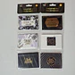 PAQ.CON 9 TARJETITAS DE AGRADECIMIENTO, CUMPLEAÑOS O BABY MOD# 62336-62342 - Miniatura 3
