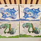 SET DE 6 GLOBOS PARA DECORAR DINO O TIBURÓN MOD# 62627-62634 - Miniatura 1
