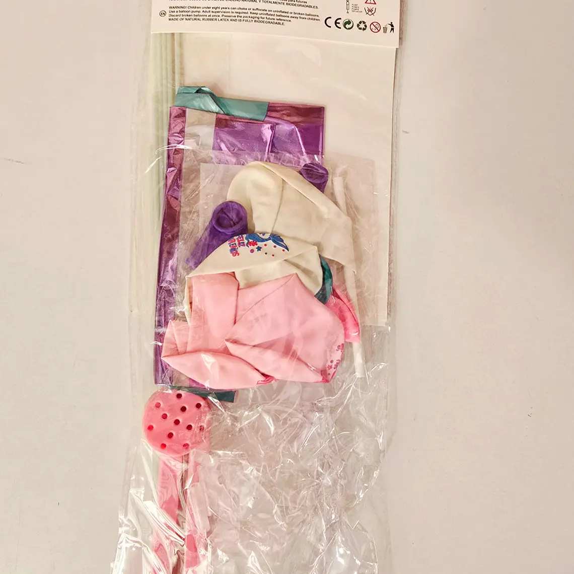 SET DE GLOBOS SIRENA Y ANIMALITOS  MOD# 61338-61339 4