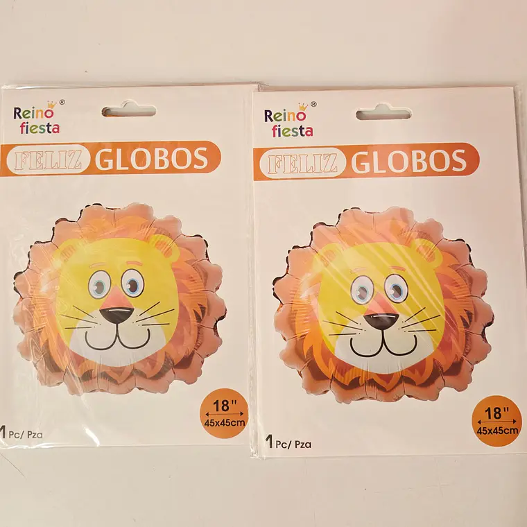 GLOBO LEÓN TAMAÑO 18