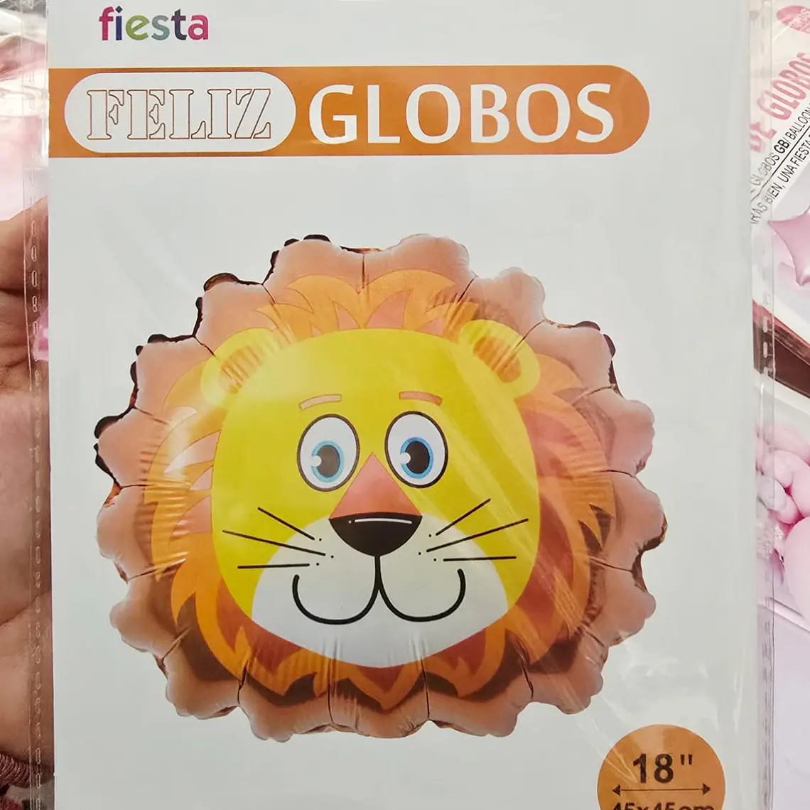 GLOBO LEÓN TAMAÑO 18