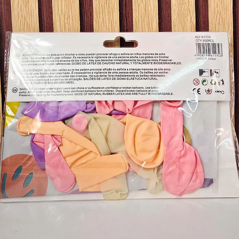 SET GLOBO DE CUMPLEAÑOS/ HELLO KITTY (25PCS) MOD# 61174  🎂 3