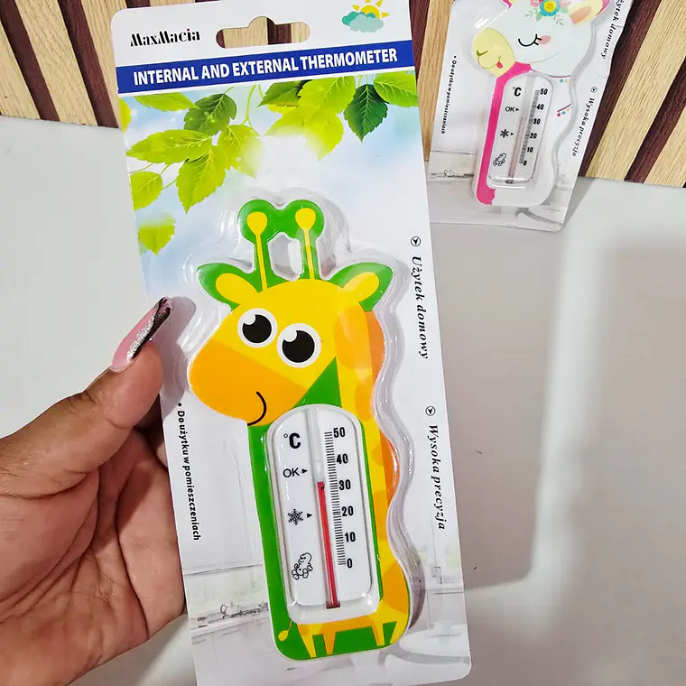 TERMÓMETRO INFANTIL JIRAFA O UNICORNIO MOD# 14043🌡️ 3