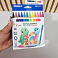 CAJITA CON 12 PLUMONES JUMBO (DINO) MOD# 861511 - Miniatura 2