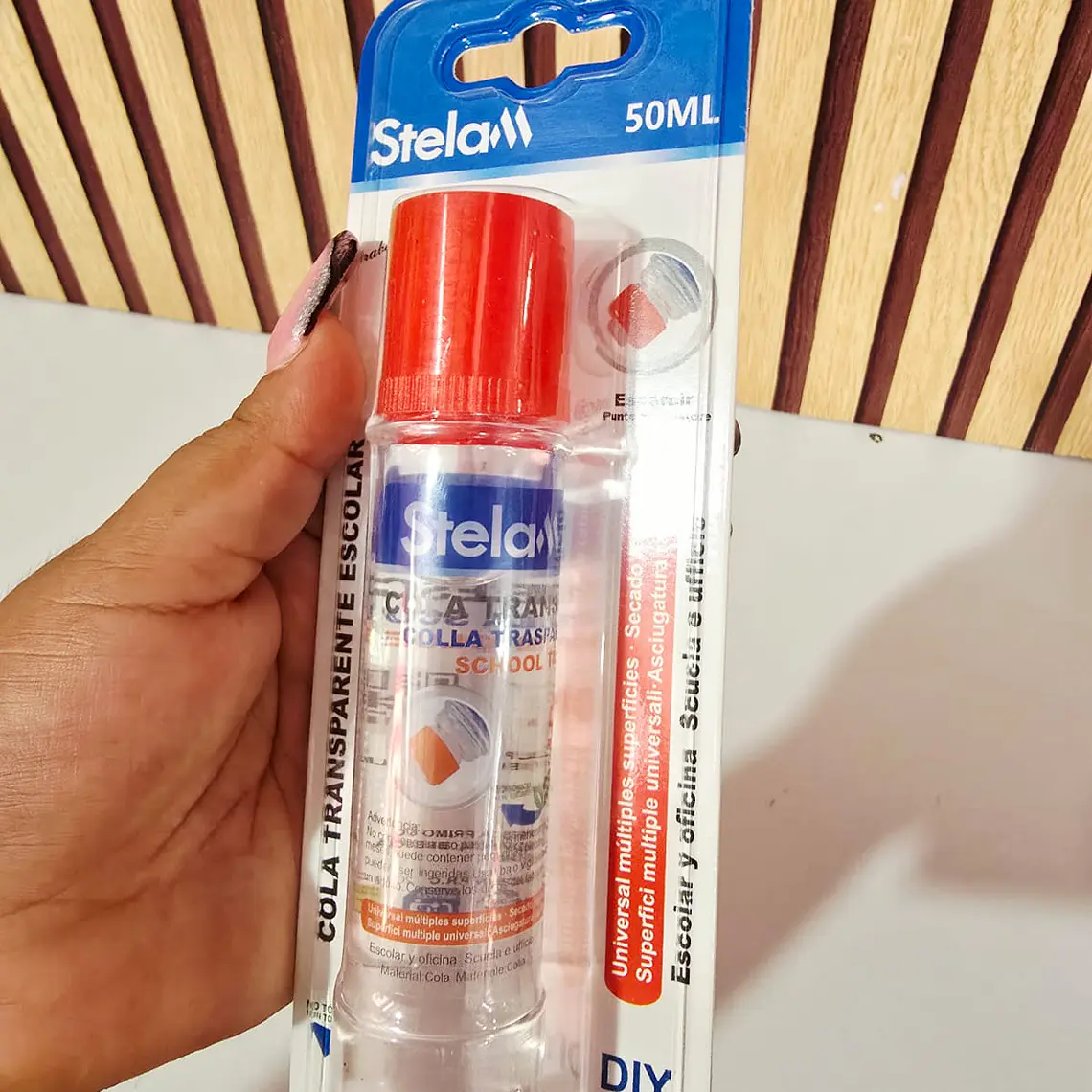 COLA TRANSPARENTE ESCOLAR (50ML) MOD# 860545 2
